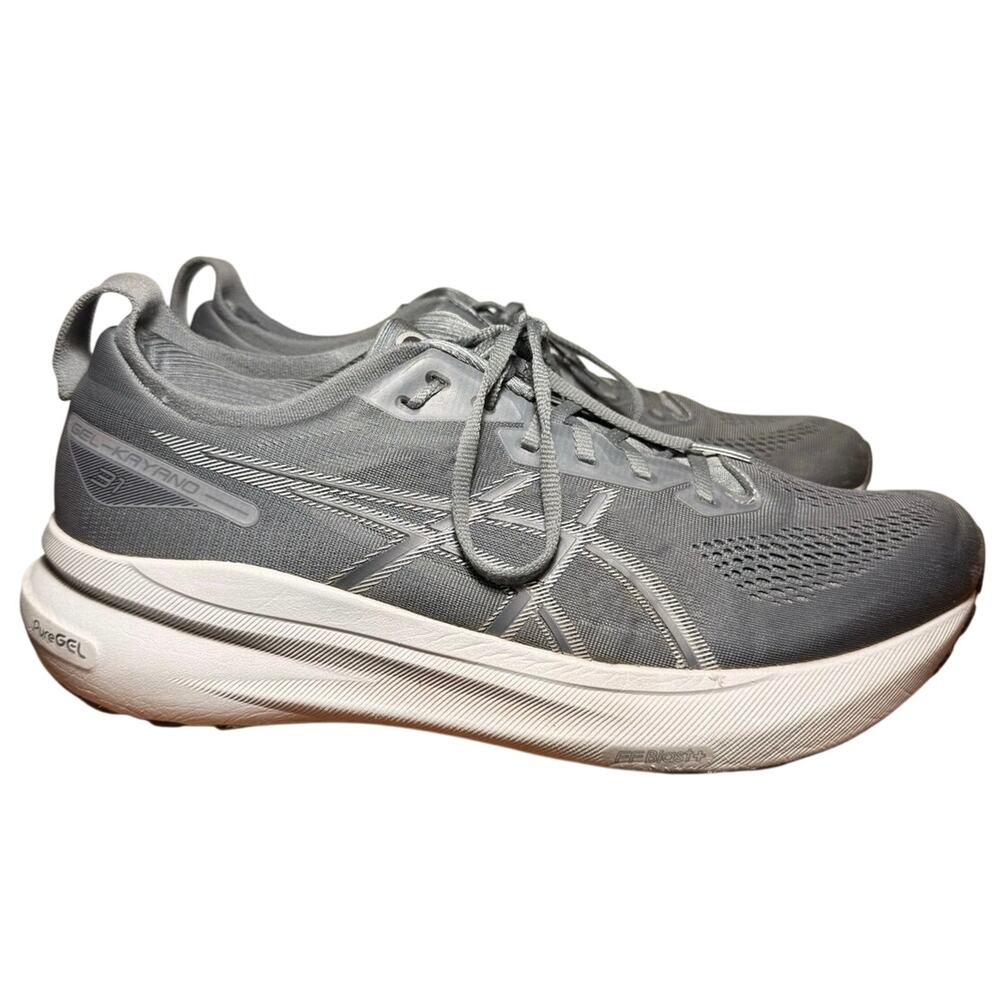 ASICS GEL-Kayano 31 Men's Running Shoes Steel Grey 1011B867 Size 13